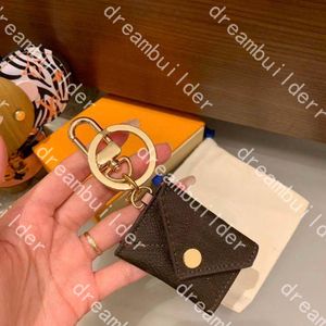 Keleur de haute qualité M69003 Fashion Top Designer Keychain Handmade Pu Leather Card Holder Car Keychains Man Women Bag Charm Hanging Decoration P 264K