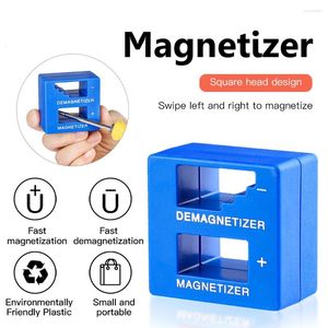 Herramienta desmagnetizadora magnetizador de alta calidad, destornillador azul, recogida magnética