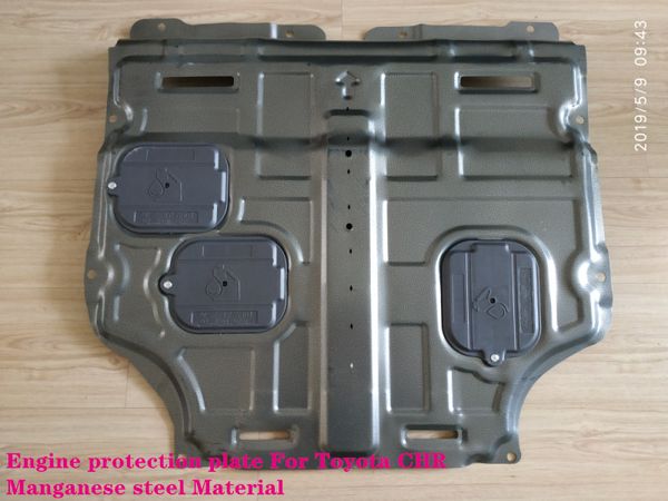 Ailes de moteur de voiture en acier au manganèse de haute qualité, plaque de protection, plaque de protection, panneau inférieur du moteur, plaque de protection du moteur, pour Toyota CHR C-HR 2.0L 2016-2020