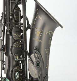Alta calidad MARGEWATE Saxofón alto Latón Cobre antiguo Eb Tune Instrumento musical Mi Flat Sax con estuche Boquilla 5405907