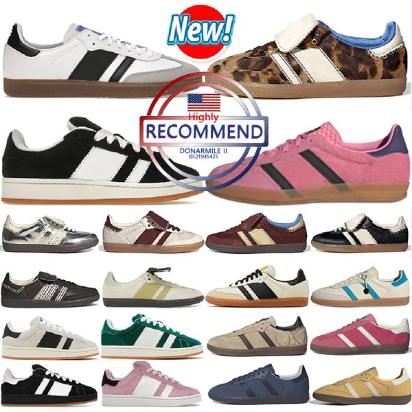 Handball marron de haute qualité Spezial noir transparent transparent rose extérieur Originals Mesa Gum aluminium Blackgum Brown Men Femmes Chaussures décontractées avec boîte