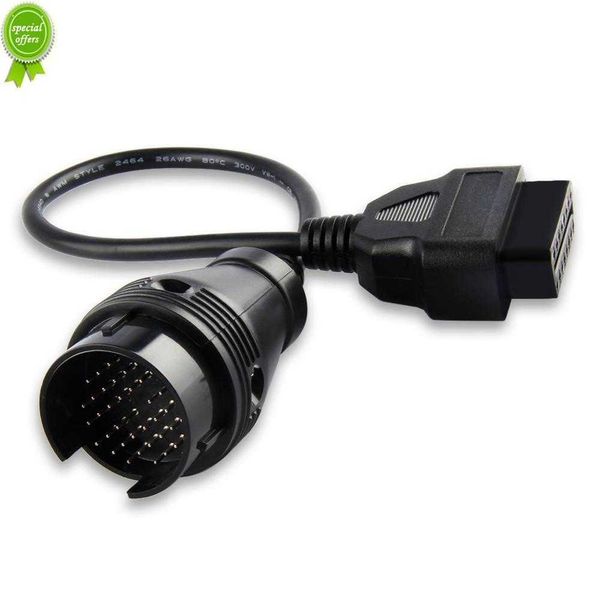 Adaptador de diagnóstico MB 38 Pin a 16 Pin OBD2 OBD II de alta calidad para Mercedes 38 Pin OBD conector de 38 pines para Benz envío gratis