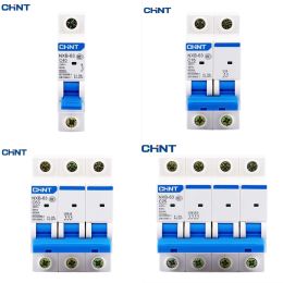 MCB de haute qualité NXB-63 1P 2P 3P 4P AC 230 / 400V 1A-25A DINE DIN RAIL MOUNTING MINIATURE AIR MOYENTURE ARRIFFICATION