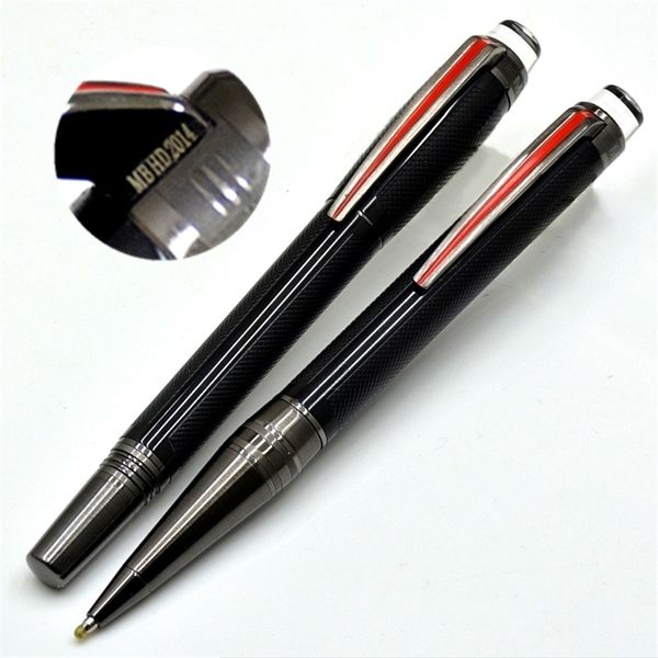 Série Urban Speed de luxe Stylo roller Stylo à bille Stylos plume Raccords plaqués PVD Papeterie d'écriture de bureau en cristal plat avec numéro de série