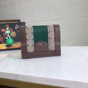 Hoogwaardige mannen en vrouwen Wallets Designer Card Holder Nieuwe Fashion Purse Munt Purit Ghome Clutch Bag 523155270C