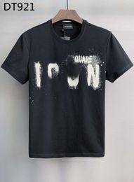 Men de haute qualité D S Q Phantom Turtle Mens T-shirts New Man Designer T-shirt Paris Fashion Tshirts d'été T-shirt mâle Top de qualité 100% coton Tops