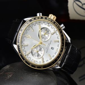 hoge kwaliteit heren luxe horloge vijf steken alle wijzerplaten werken automatische quartz horloges europese topmerk chronograaf klok mode l228s