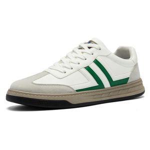 Chaussures de course pour hommes de haute qualité blanc vert noir et marron mode # 26 baskets pour hommes baskets de sport de plein air marche coureur taille de chaussure 39-44