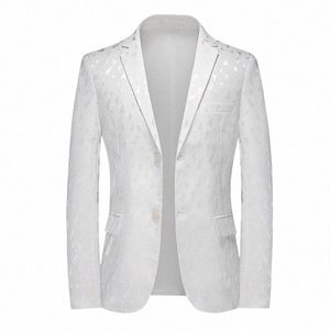 Haute Qualité Hommes Style Britannique 29 Couleur Optique Busin Casual Moyen Âge Fi Elite Gentleman Slim Costume Veste H6PH #