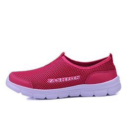 Chaussures de course en maille respirante pour hommes et femmes, baskets de sport de haute qualité, décontractées, à la mode, tendance, pour couple