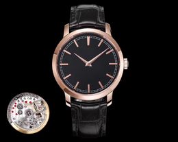 Hoogwaardige herenhorloges, arduinkristallen, roestvrijstalen kasten, verfijnd vervaardigde luxe horloges