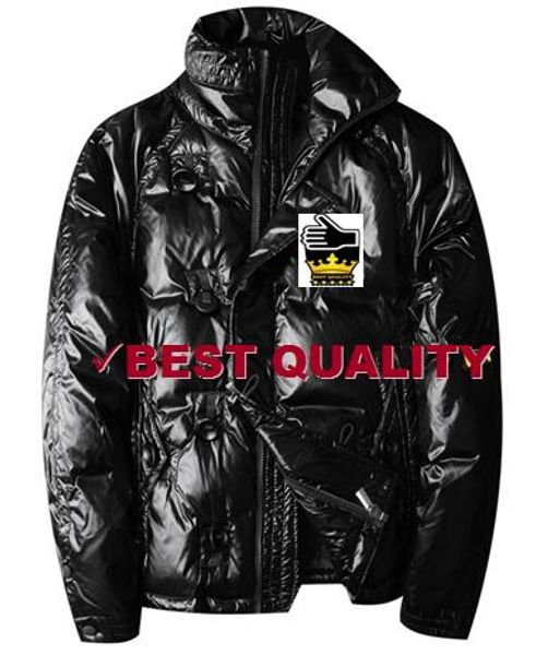 Haute qualité hiver veste vers le bas hommes thermique épais manteau neige rouge noir parka mâle vêtements d'extérieur chauds mode blanc duvet de canard hommes