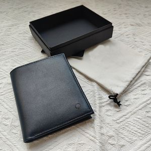 sac de designer portefeuille en cuir porte-carte dollar sac fourre-tout de mode poche mince mini portefeuille boîte d'origine