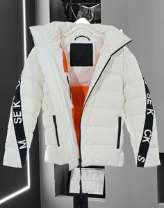 Hoge kwaliteit heren winterjas pufferjack Outdoor winddichte en warme jas heren winterjassen grote bont witte eend donsjack