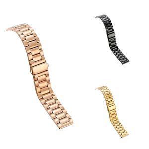 Hommes de haute qualité wmoen watchbands ceinture de montre de luxe pour hommes pour hommes bien 21 mm en acier inoxydable sangles bracelet bracelet belles watch brace band gold metal bracelet watchband