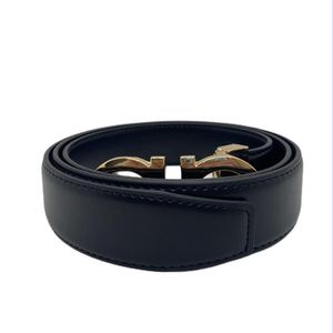 Hoogwaardige mannen Dames Designer Belt Big Gold Buckle Echte lederen mode -riemen Klassieke riembanden Geen doos