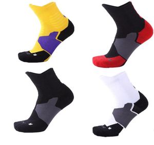 Men de haute qualité Femme Professional Sports Basketball Socks Soccer extérieur Running Fittness Houghtable Raphable Dry Socks For Adult 1359815