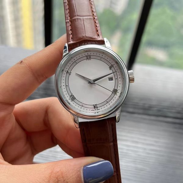 Mentille de haute qualité 40 mm Vintage Watch 316 en acier inoxydable Automatique mécanique Designer Business Watch Luxury Watch Mens Sapphire Glass Holiday Gift