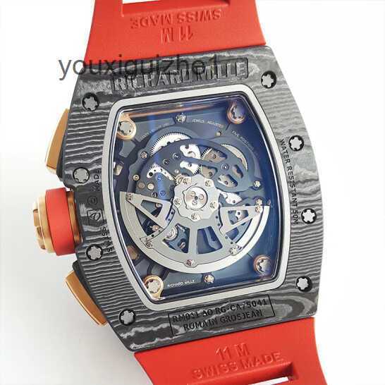 Hochwertige Herren-Designer-Armbanduhren Richardmill Armbanduhr RM011 LOTUS F1 TEAM 50*40mm 4QDT