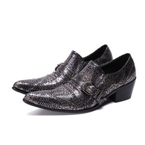 Haute qualité hommes chaussures formelles en cuir de luxe fête mariage hommes chaussures Slip Op pointu Oxford chaussures d'affaires pour hommes taille 38-46