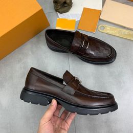 Haute Qualité Hommes En Cuir Véritable Designer Robe Chaussures Doux Hommes Marque Officielle Appartements Casual Confort Souffle Mocassins Grande Taille 6.5-12 1.19 02