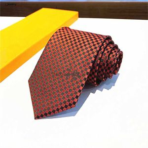 Corbata para hombre de alta calidad Diseñador Contraste Estampado a cuadros Corbatas Moda Corbata Arco para hombres