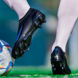 Hoogwaardige herenvoetbalschoenen Niet -slip Turf Cleats For Kids Tffg Training Football Boots Chuteira Campo 2410 240416
