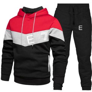 haute qualité Hommes Survêtements Sportswear Hommes Jogging Costumes Hoodies Chandails Printemps Automne Casual Sportswear Ensembles Vêtements Out Plus La Taille S-3XL