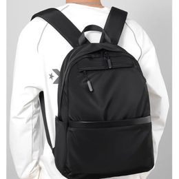 Sac à dos ultra léger pour hommes de haute qualité adapté aux hommes sac à dos d'école de mode en polyester doux sac à provisions de voyage étanche pour ordinateur portable 240202