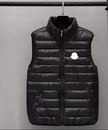 Haute qualité hommes gilets veste Bomber vers le bas manteaux sans manches coupe-vent homme manteau vestes gilet outwear