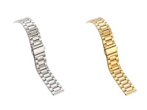 Courroie de montée de luxe Wmoens Watchband de haute qualité pour hommes pour hommes Suites de fermoir en acier inoxydable Bands bracelet Band de montre intellige