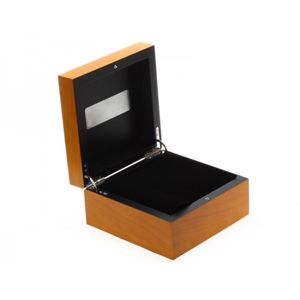 Mentille de haute qualité wmoens watchbox coeur beau cadeau avec papiers originaux pour hommes femmes caisses en papier complet pack luxe jaune carré horloger bac homme cool présent.