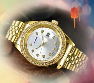 Mentille de haute qualité Femmes Unisexe Diamonds Ring Dot Watch To Ye Stitches Série Quartz Mouvement complet en acier inoxydable Table de l'horloge imperméable DATE DATE TEUNE CADEAUX