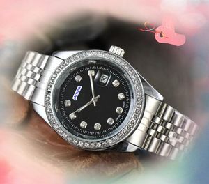 Mentille de haute qualité Femmes Unisexe Diamonds Ring Dot Watch To Ye Stitches série Quartz Mouvement Chaîne Bracelet Table de l'horloge imperméable DATE DATE TEUNE CADEAUX