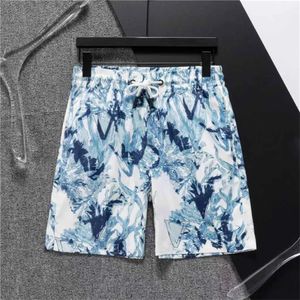 Shorts de créateurs de vêtements pour hommes de haute qualité Été Casual Street Wear Séchage rapide Maillot de bain Rayé Lettre Imprimer Beach Resort Pantalons de plage Taille asiatique M-3XL 88