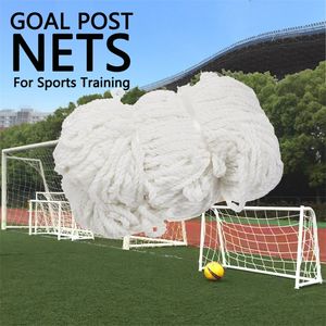 Hoge kwaliteit mesh voetbal voetbal doelpaal net voor sporttraining wedstrijd vervangen kinderen Kid Gift 220727