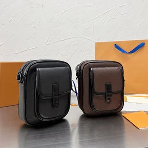 Messenger Bags Homme Cross Body Designer Shoulder Phone Bag Luxury Brown Wallet