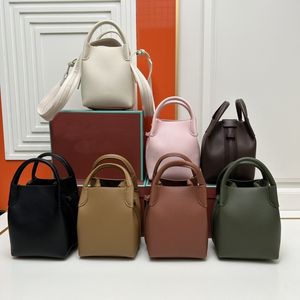 Mini sac seau de bonne qualité, sac à bandoulière de styliste de luxe pour dames, sac à main en cuir de mode