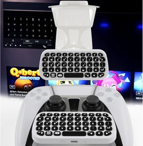 Mini clavier de haute qualité claviers sans fil Bluetooth chat messagerie clavier de conception ergonomique pour contrôleurs de jeu Ps5 joysticks avec support