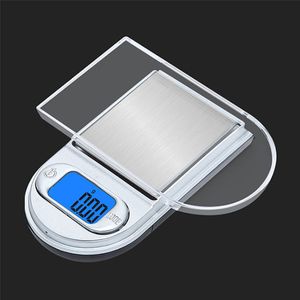 Mini balances de cuisine de haute qualité, style briquet, balances numériques pour bijoux en or et diamant, Balance 0,01 gramme, affichage LED, balances électroniques 200g/0.01g 100g/0.01g