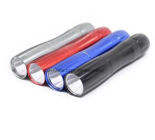 Haute qualité mini portable main batterie puissance lampes de poche étanche en plein air voyage randonnée camping lampe torche batterie lampe de poche