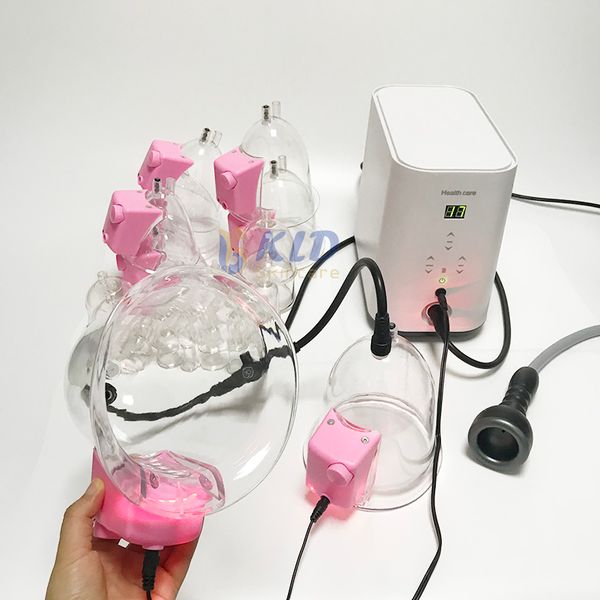 Tasse de thérapie sous vide électrique Machine de massage Mise en forme du corps Drainage lymphatique Spa Rajeunissement de la peau Ventouses Lifting des fesses Masseur de sein Système de cavitation