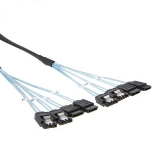 Hoogwaardige mini SAS 4Sata tot 4Sata 30 7p Computer Case Host Data Cable 6Gbps met 4 poorten die geschikt zijn voor hoogwaardige servers beschikbaar