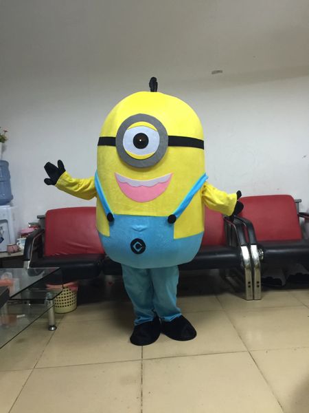 Costume de mascotte Minions de haute qualité pour adultes livraison gratuite