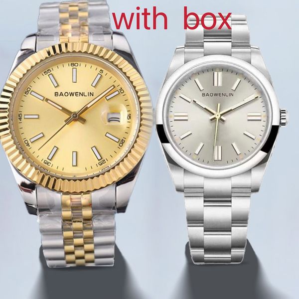 Relojes de movimiento de alta calidad Datejust para hombre reloj de diseñador de lujo para mujer montre Orologio Mecánico automático de acero inoxidable hombre 41 mm dama 31 mm 36 reloj de pulsera