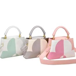 Multicolore Capucines BB Tote Ladie Épaule Bandoulière Sac Taurillon En Cuir Designer Sacs De Luxe Dames Portefeuilles Sacs À Provisions