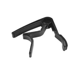 Accesorios de guitarra Capo de guitarra de aleación de aluminio nuevos de alta calidad Black2502557