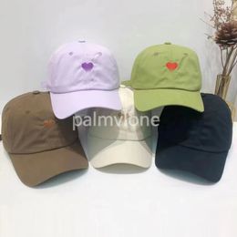 Alta calidad Nuevo amis paris hat diseñador Amis hat gorra de béisbol para mujer sombreros deportivos gorra de marca de alta calidad 24ss
