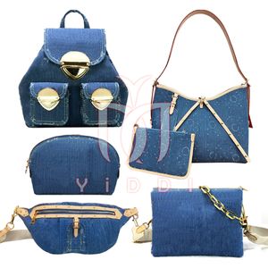 10a Serie de mezclilla Bolsos de diseño de lujo bolsas de mezclilla bolsas de hombro bolsas de hombro