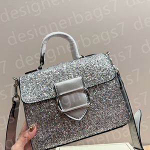 haute qualité nouvelle tendance de la mode design de paillettes scintillantes mini sac de messager conception de bandoulière de luxe petit sac carré femme sac de créateur sac à bandoulière de mode